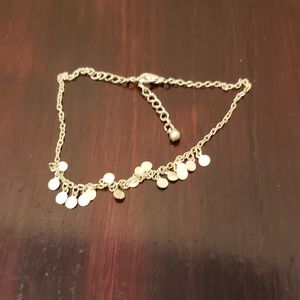 🎯 Delicate silver tones Garland confetti bracelet